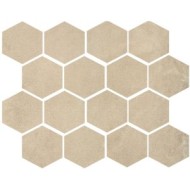 RESIDENCE Esagono Beige 25x30 cm - CERCOM