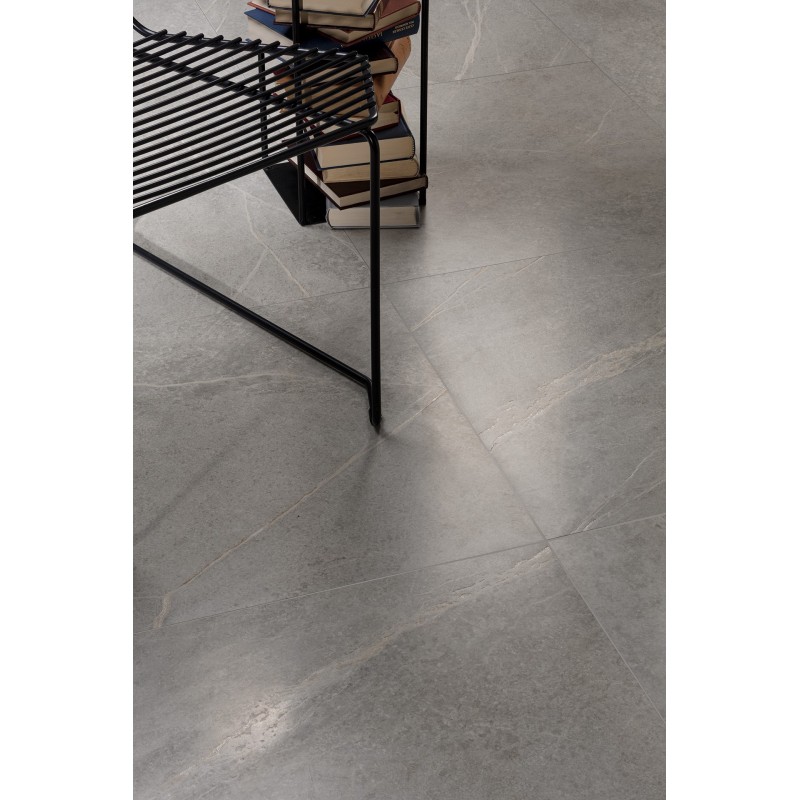 CERCOM Soap Stone Grey 100x100 cm matt tile