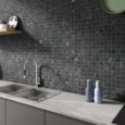 Mosaico Soap Stone 5x5 Black 30x30 CERCOM