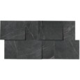 SOAP STONE MOSAICO 3D SOAP BLACK 30x60 - CERCOM