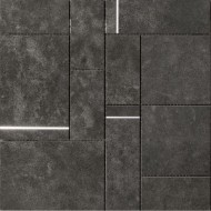 SQUARE MOSAIC SQUARE BLACK 30x30 cm – Cercom