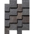 STONE BOX mosaico scaglie multicolor 24x29 cm CERCOM