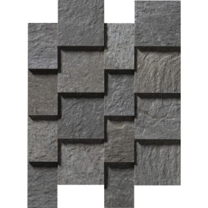 Mosaïque céramique Stone Box multicolore