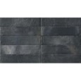 CITY BLACK MATT 6.5x29cm matt brick-effect tile