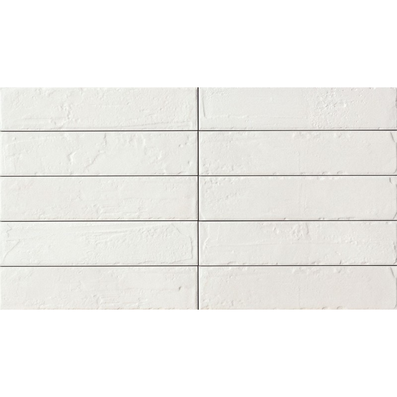 CITY WHITE MATT 6,5x29cm porcelain tile by Cir Ceramiche