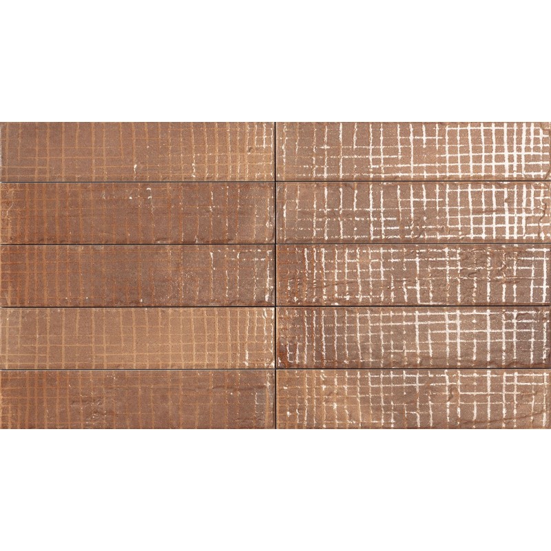 CITY SQUARE BROWN MIX 6,5x29cm - Cir Ceramiche