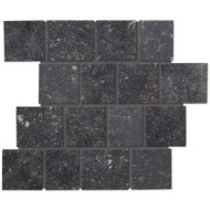 Di Pietra Mosaic Pavé Ardenne Nero 30x30cm
