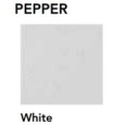 FOREVER COLOR PEPPER White 20x20cm matt tile