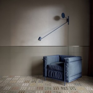 Forever Color mat grey tile