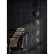 FOREVER COLOR Pepper Black 6x25cm tile by Cir Ceramiche