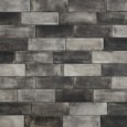 FUORITONO NERO MATT 10x30cm by Cir Ceramiche