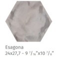 Fuoritono Esagona Fuoribeige 24x27.7cm glossy tile