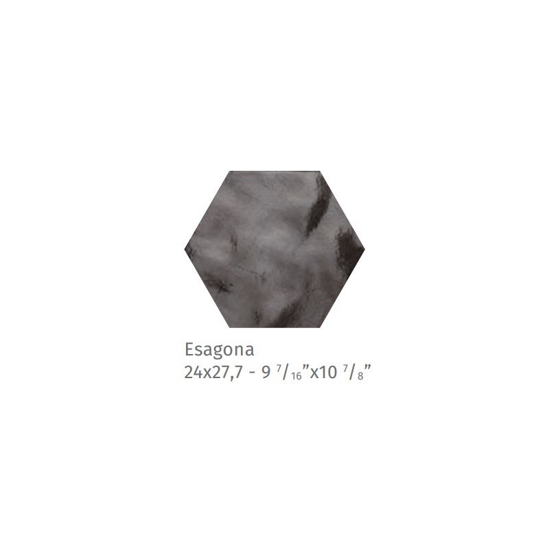 Fuoritono Esagona 24x27,7 cm lucida - CIR 10727051