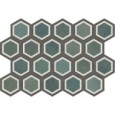Cir Italica Esagona green 24x27.7cm matt tile