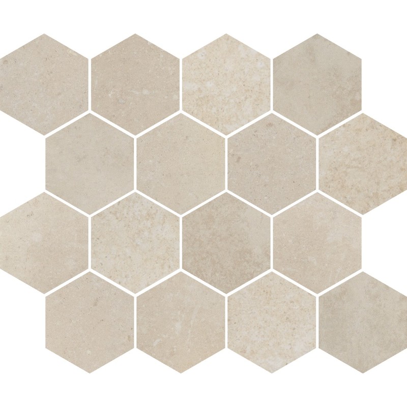 ITALICA ESAGONA Mosaik Keramik 25x30 cm