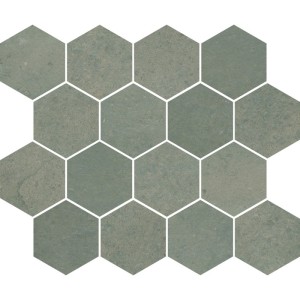 ITALICA mosaïque Esagona Terra Verde