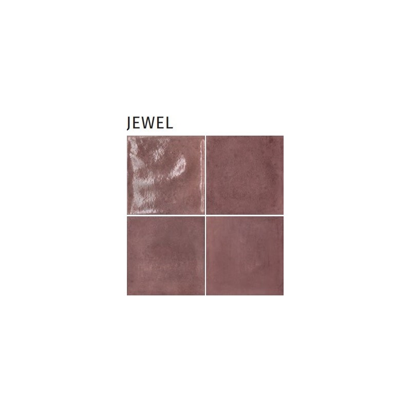 Materia Prima Jewel 10x20cm matt cement effect tile