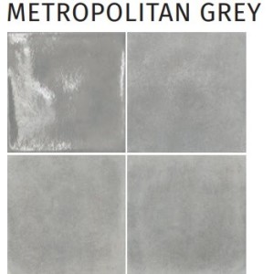 MATERIA PRIMA Metropolis Grey 20x20