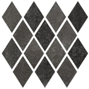 Mosaïque Rombo Black Storm 25x25 cm