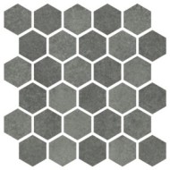 MOSAIC ESAGONA Hunter Green 27x27