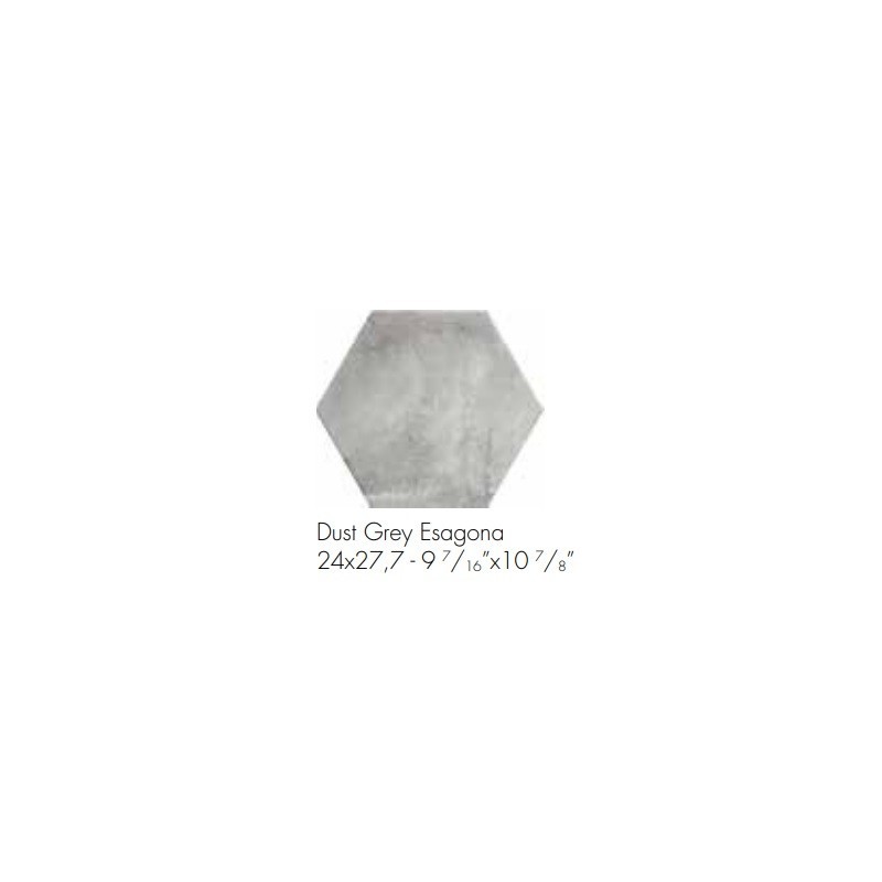 MIAMI Esagona Dust Grey 24x27,7 cm - Cir Ceramiche