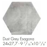 MIAMI Esagona Dust Grey 24x27,7 cm - Cir Ceramiche