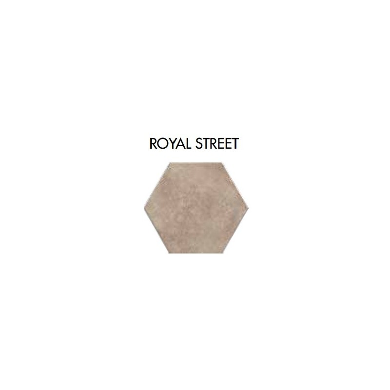 NEW ORLEANS Esagona Royal Street 24x27.7cm matt