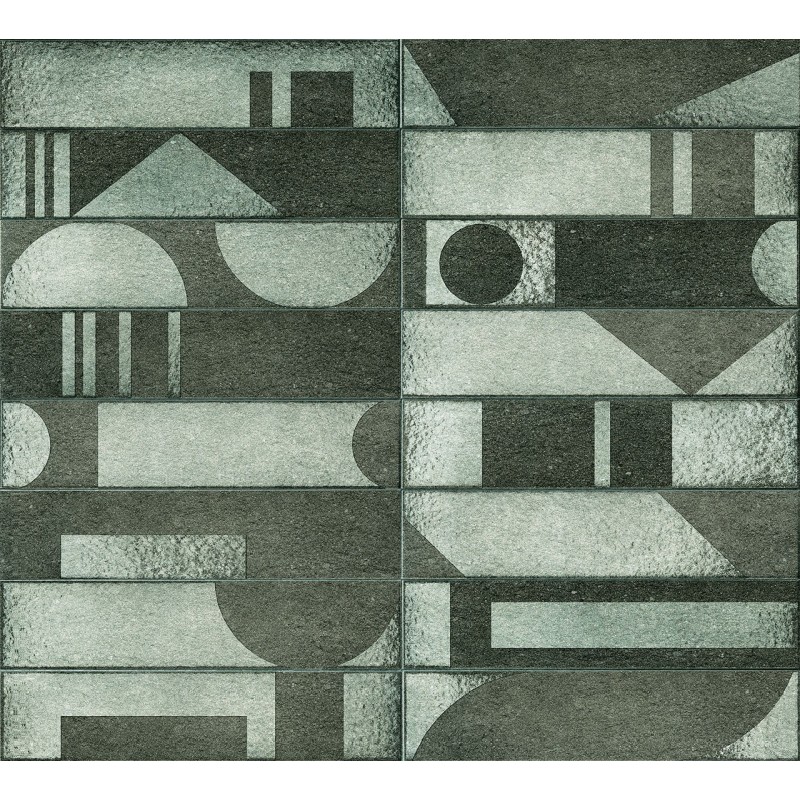PORTA NUOVA BICOCCA OLIVA MIX 6,5x29cm - Cir Ceramiche