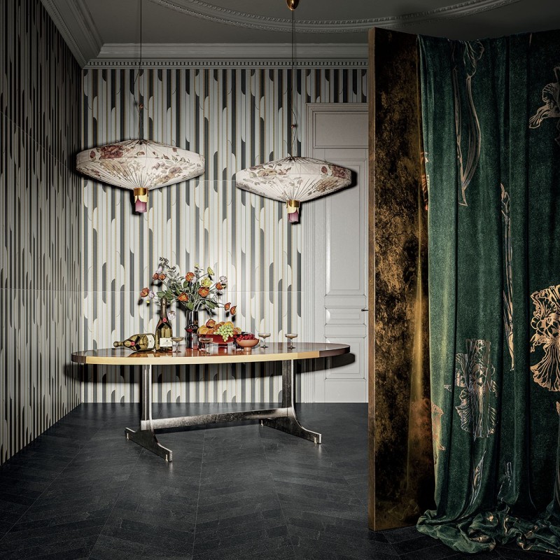 SHOWALL WALL 01 ART DECO 60x120 cm - Cir Ceramiche