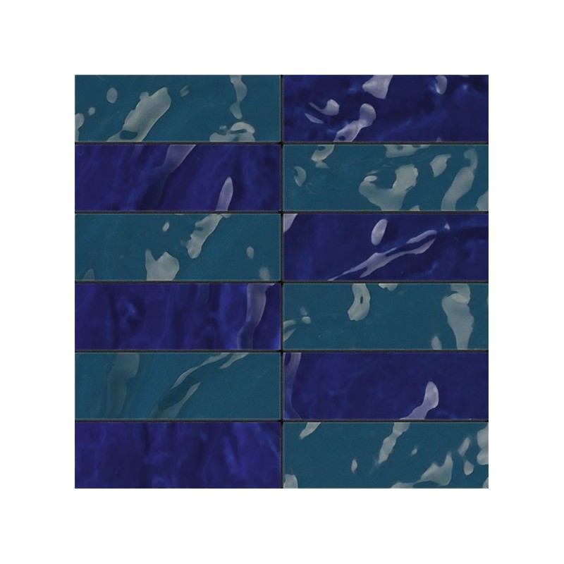 TADELAKT MOSAIC MARRAKECH MIX BLU/VERDE 30x30cm