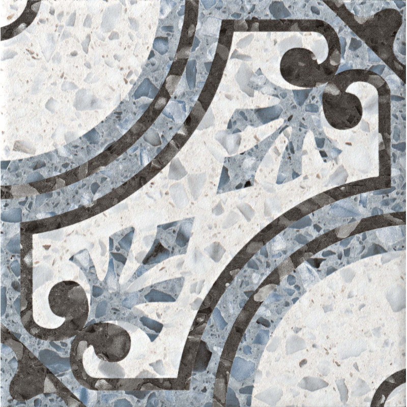 VENEZIA LA FENICE BLU 20x20 cm - effetto graniglia opaco