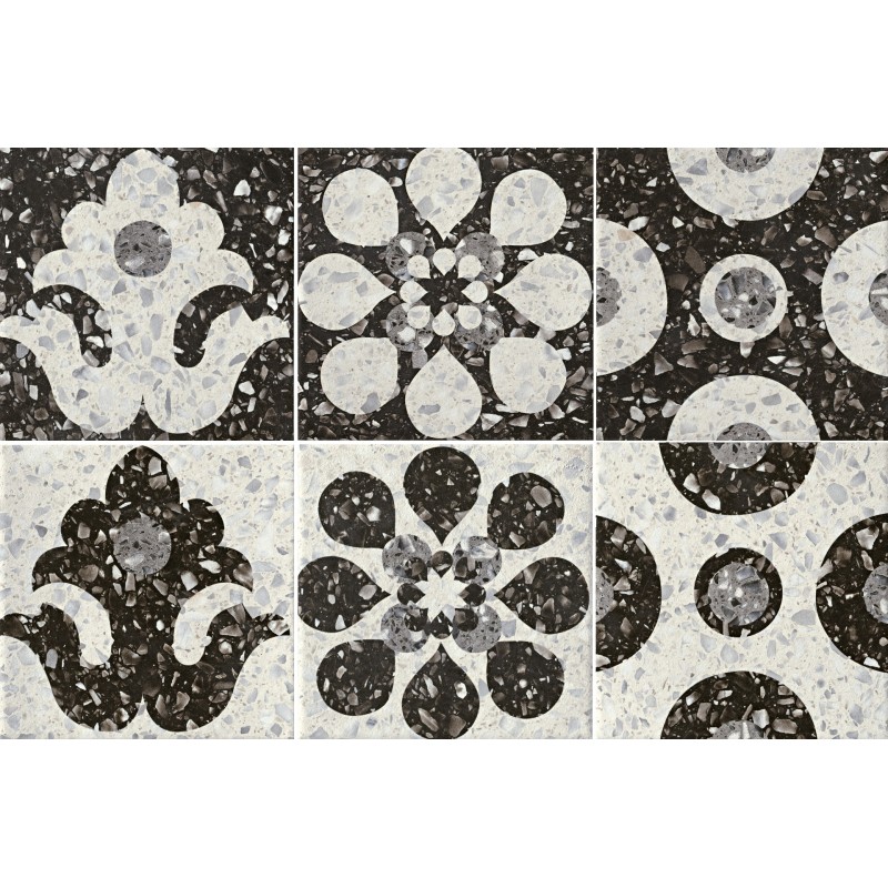 Venezia Ca' Foscari Grigio Mix 20x20 - Cir Ceramiche