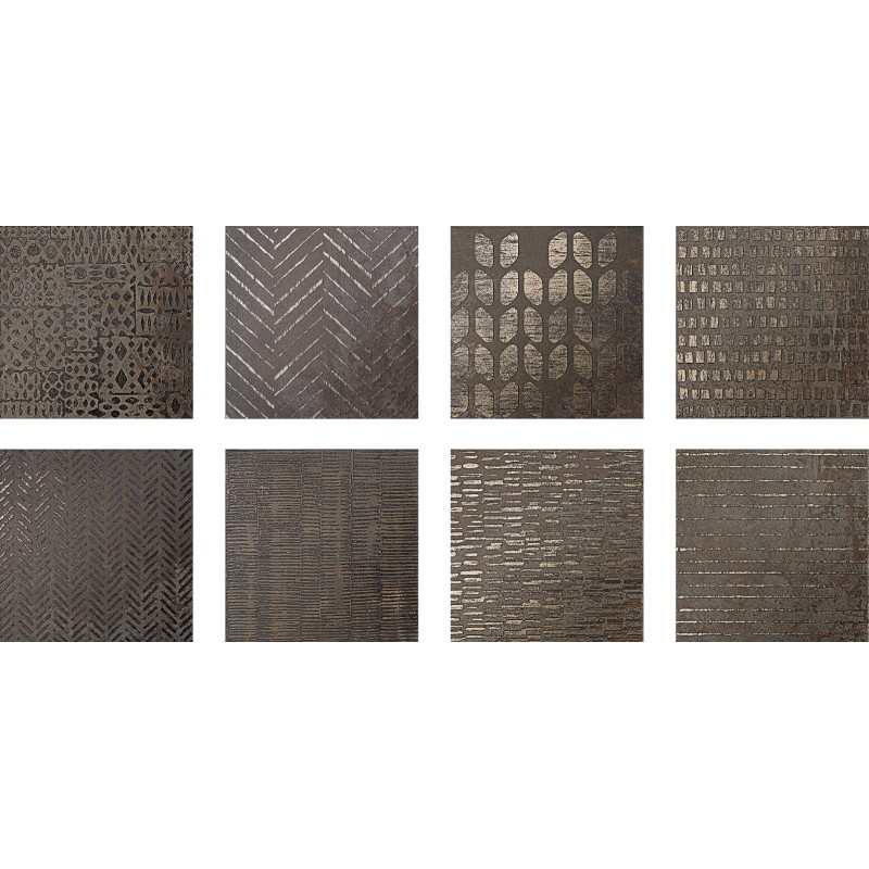 COSTRUIRE LAMIERA MIX Ruggine 25x25cm - Serenissima