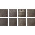 COSTRUIRE LAMIERA MIX Ruggine 25x25cm - Serenissima