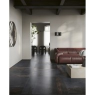 Costruire Metallo Nero 30x120cm matt metal-effect tile