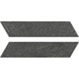 Eclettica Chevron Nero Fliese