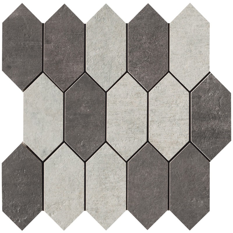 Evoca Losanga 30x30cm stone-effect mosaic