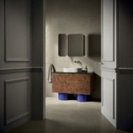 Infinita Cenere 60x120 R10, gres effetto cemento - Serenissima