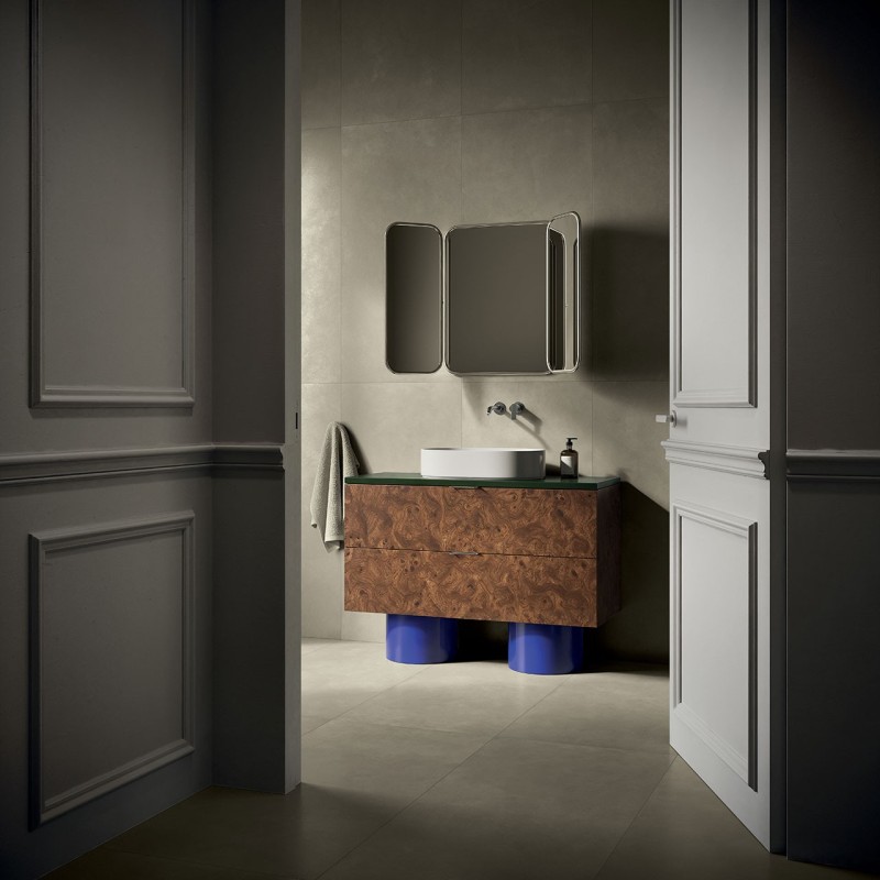 Serenissima Infinita Cenere 60x60 R10 RT gres porcellanato