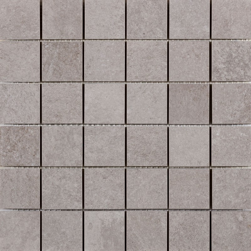 Materica Platino 30x30cm ceramic mosaic 5x5