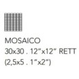 Serenissima Petra Mosaico Beige 30x30 cm 9,5 mm - 1097510