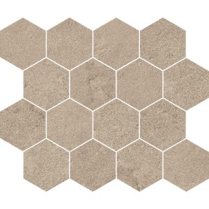 Pietra di Portland mosaïque gris 25x30cm