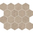 Pietra di Portland mosaïque gris 25x30cm