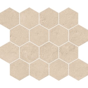 Pietra di Portland mosaïque esagonale