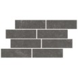 Promenade Mosaico Bricks Ebano 24x40cm - Serenissima 1070688