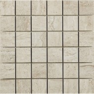 Travertini Due 5x5 marble-effect mosaic 30x30cm