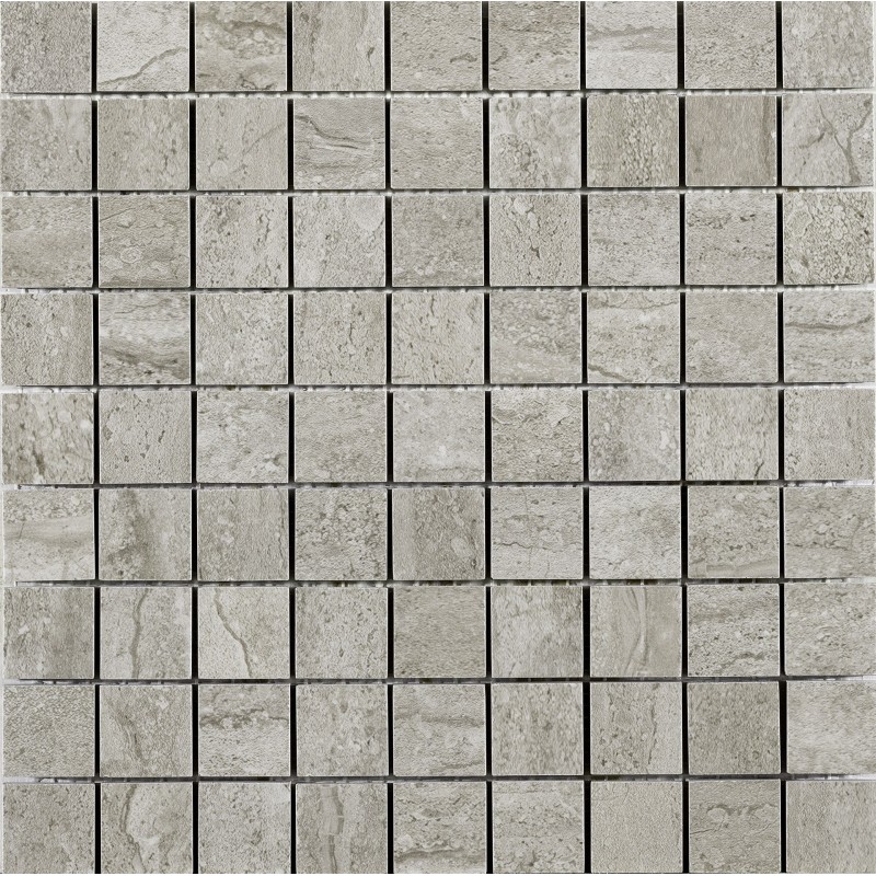 Mosaico 3x3 Greige Lux 30x30 - Serenissima Travertini Due