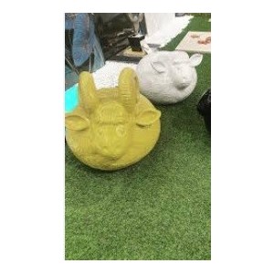 CERASARDA MUF22 ceramic muflone in mustard