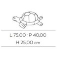 Cerasarda Animali d'Arredo - Tartaruga Pavone RUGA21