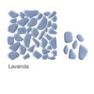 Cerasarda Pepite Lavanda 30x30 cm su rete – I Cotti Fatti a Mano